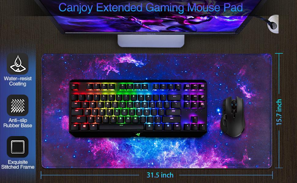 Canjoy Extended Gaming Mouse Pad-31.5*15.7 inch