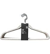 Rethink Your Room 10 Pack Velvet Coated Hangers - Non-Slip, Space-Saving, and Durable Closet Orga...