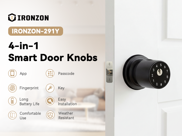 fingerprint door knob