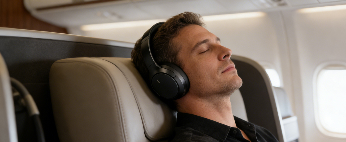 Airplane-Quiet &amp;amp;amp; Crisp Sound Blocks engine noise for crystal-clear audio