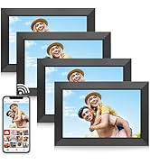 Frameo 10.1 Inch WiFi Digital Picture Frame, Photo Frame Electronic with HD IPS Touch Screen 32GB...