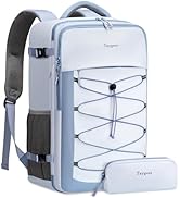 Taygeer Carry on Backpack for Men,40L Womens Travel Backpack for Airplane with USB Charging Port,...
