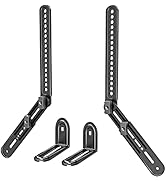 ELIVED Soundbar Mount, Sound Bar TV Bracket, for Mounting Above or Under TV, Fits Most Sound Bars...