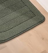 BEQHAUSE 30x18 Inch Kitchen Rug Mat Durable Kitchen Rugs Non-Slip Washable Absorbent Kitchen Mats...
