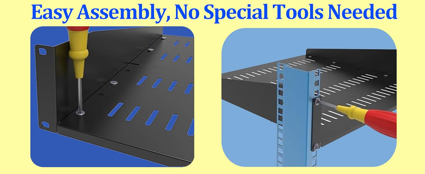 Deep Adjustable Universal Rack Mount Cantilever Tray for 19&amp;#34;