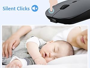 bluetooth mouse silent click