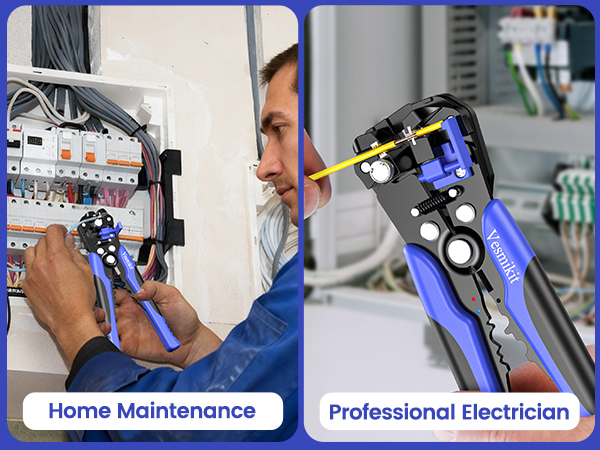wire stripper wire crimper Ideal for technicians and home DIY