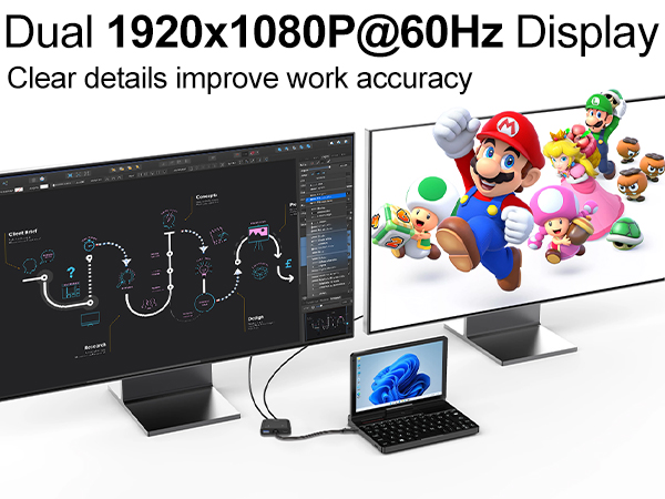 split extender for dual monitors