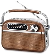  PRUNUS J-130 Small Retro Vintage Radio Bluetooth 