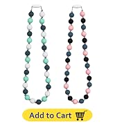 Chew Necklaces for Sensory Kids Boys, Chewy Necklace Sensory Toys for Kids Adults with Autism, AD...