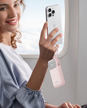 Built-in USB-C Cable