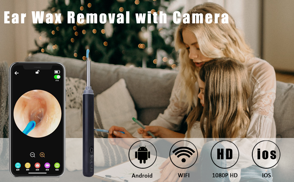 Ear Wax removal with camera