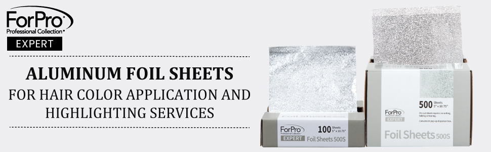 ForPro Expert Embossed Foil Sheets 500S