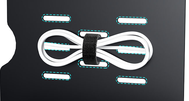 Black Cable Management Tray-11