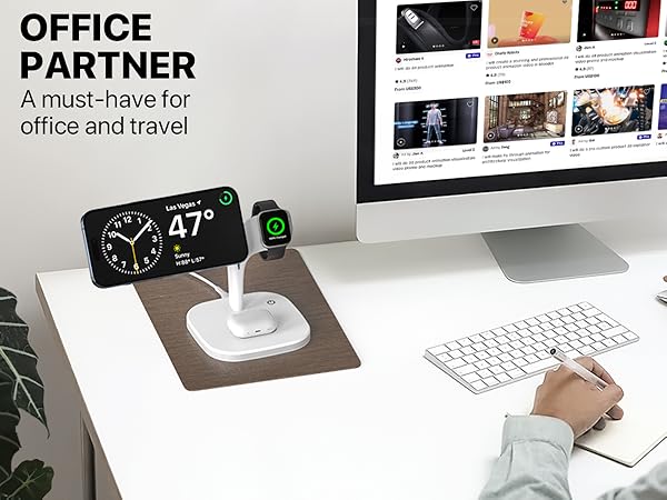 magsafe charger stand 3 in 1