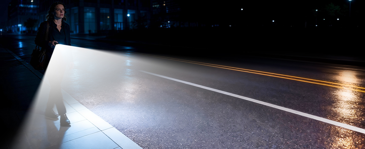 flashlight for walking at night
