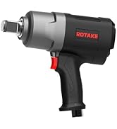 ROTAKE RT-5572 1 Inch Air Impact Wrench, 1556 Ft-Lbs Heavy Duty Pneumatic Impact Gun, Industrial ...