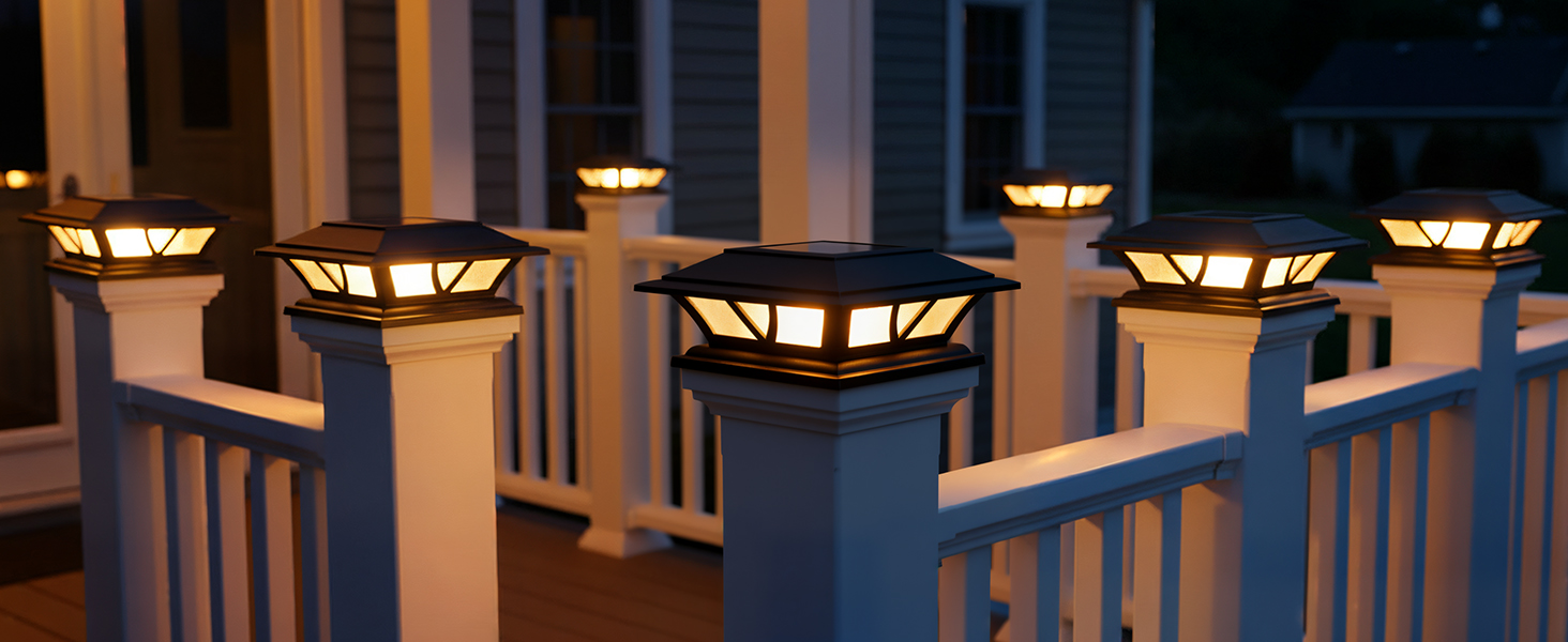 Vinyl Posts Lights