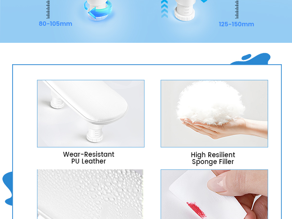 White Manicure Arm Rest for Nails Tech