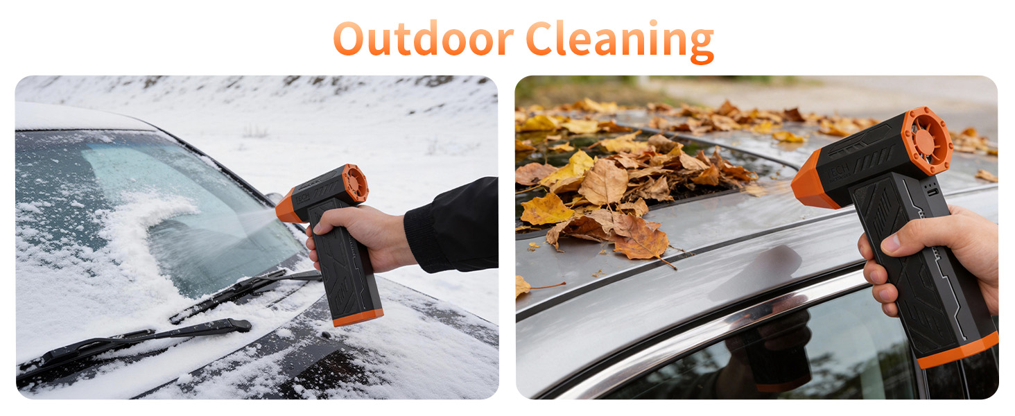 rechargeable compressed air duster