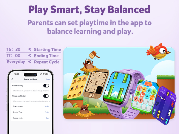 Smart Watch for Kids No APP No Phone Needed, 1.83" Fitness Tracker Watch