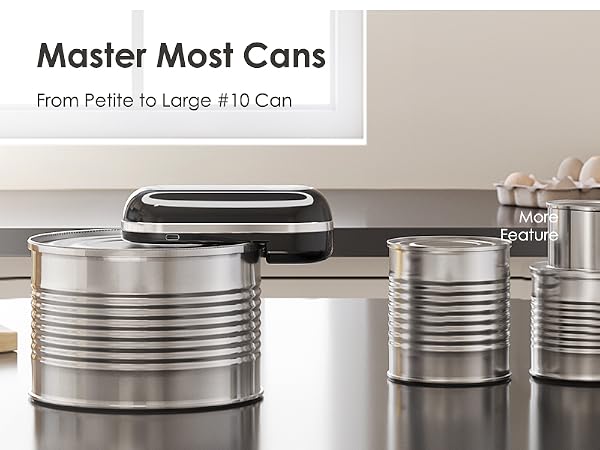 Easily Open Small or Large Tall Cans