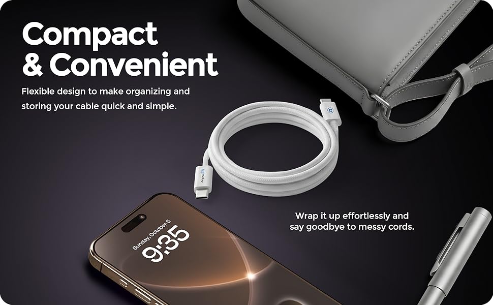 Compact and convenient. Flexible design.