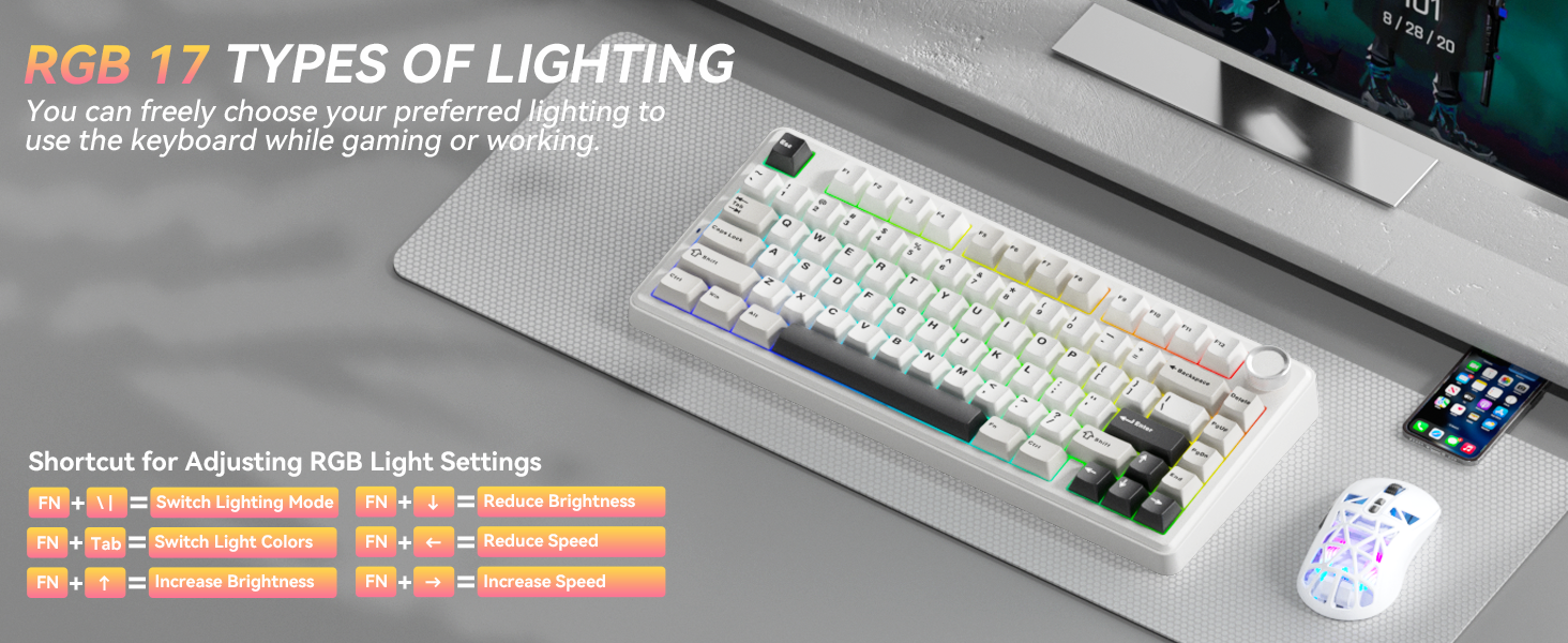 light up keyboard