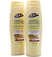 Avena Instituto Español Shower Gel, Moisturizing and Softeness, Elasticity and Nutrition, 100% Na...
