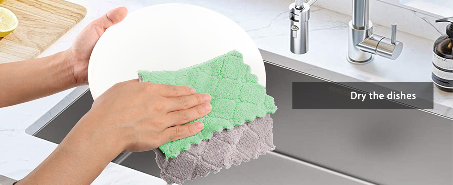Dry the dishes