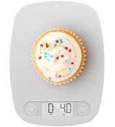 Greater Goods Food Scale – Digital Kitchen Scale, 1g Precision, Easy-Tare &amp; Quick Conversion, Sli...