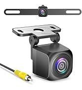 Pixelman 2024 AHD Backup Camera for car,Stainless Bracket License Plate Backup Camera,IP69 Waterp...