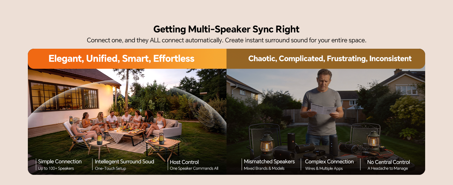 multi-sync speakers