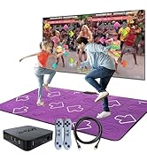 YRPRSODF Dance Mat for Kids and Adults, Double User Wireless Dance Pad Game for TV, Exercise Danc...