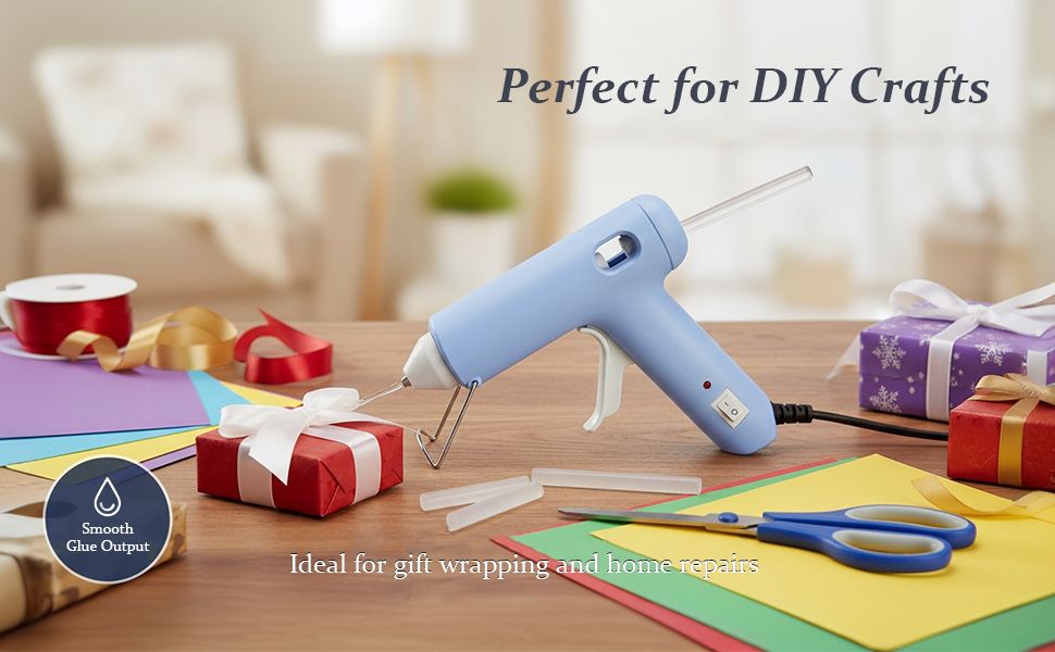 Mini Hot Glue Gun Kit with 40 Glue Sticks