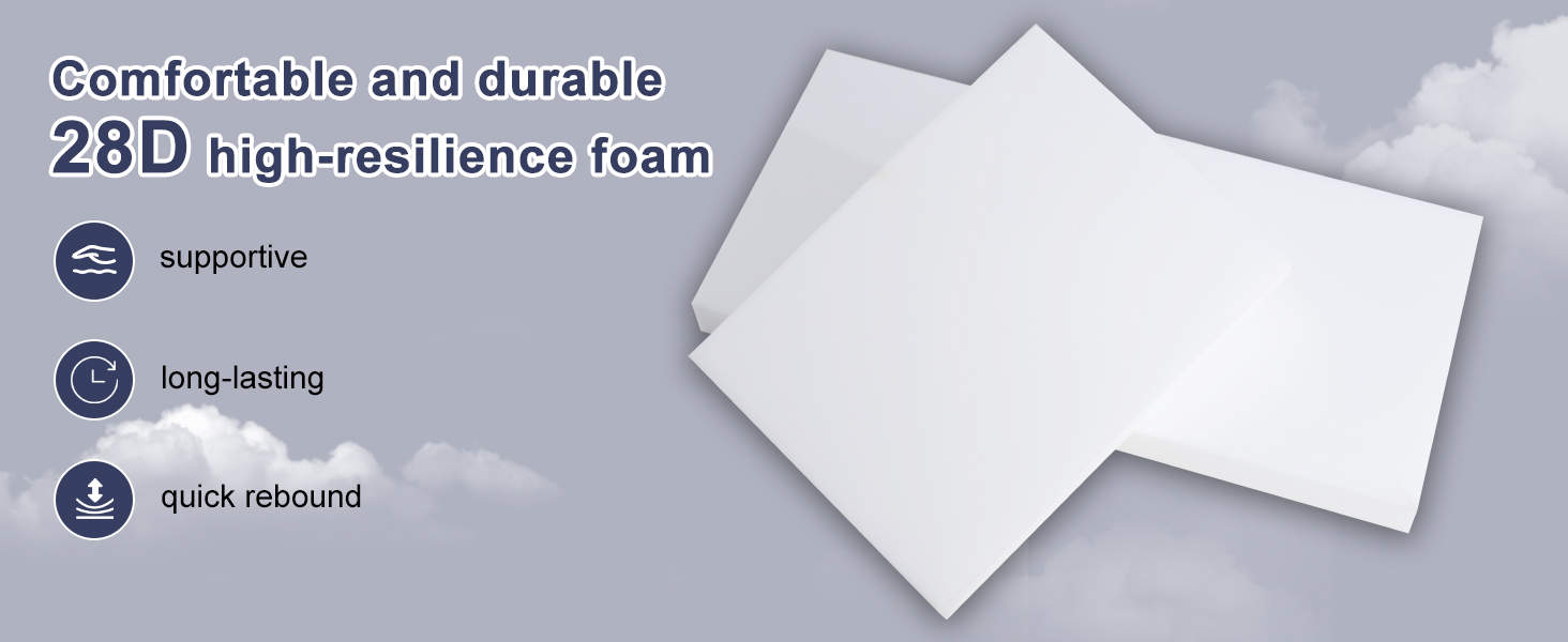 28D high resilience foam