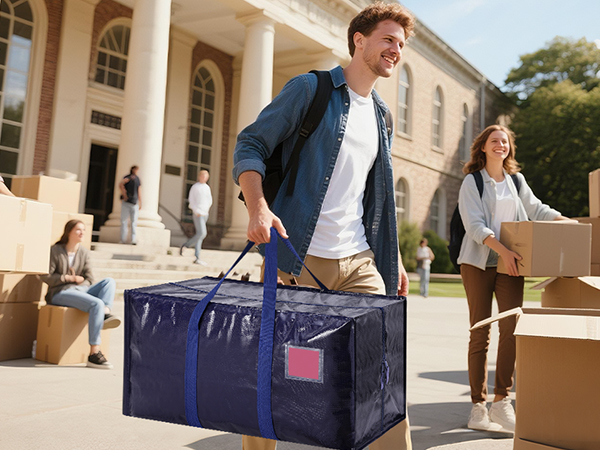 blue bags for moving