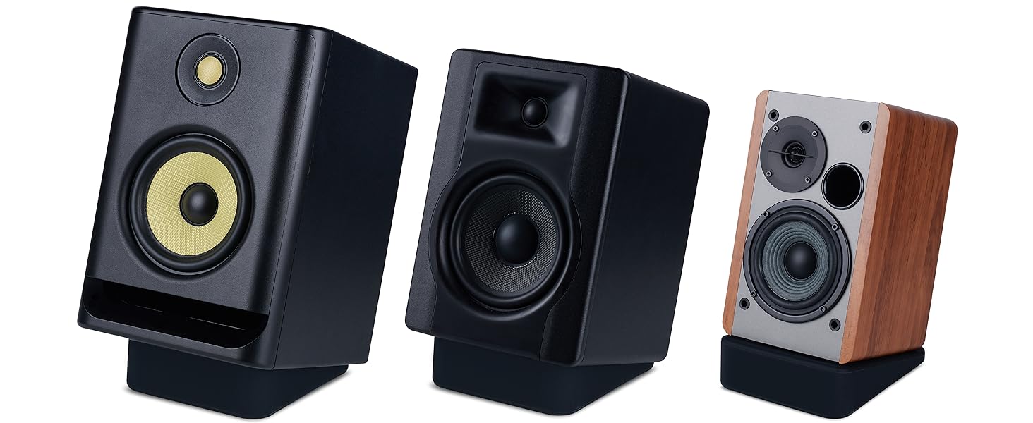 DSS - Desktop Speaker Stands - for'' 3 to 5'' Speakers