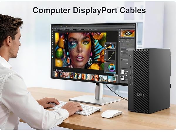 Computer DisplayPort Cable
