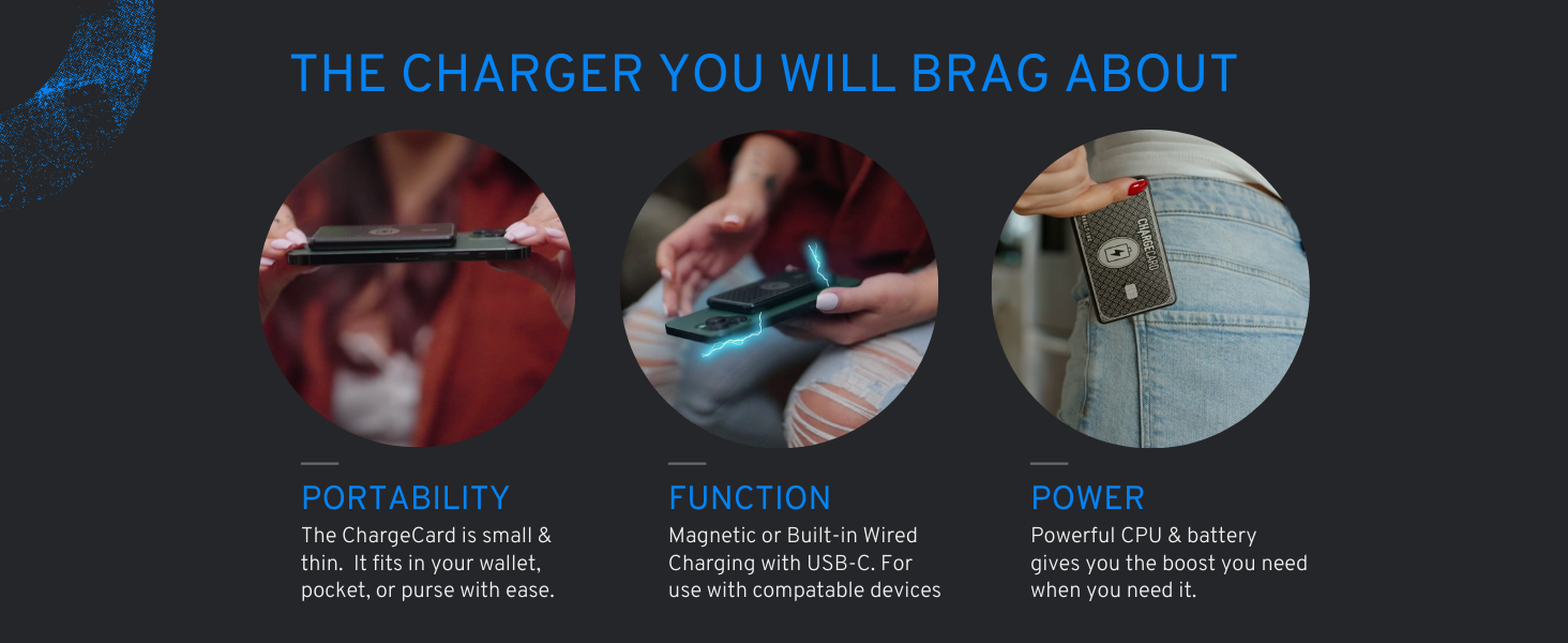 aquavault chargecard phone charger portable charger flexsafe