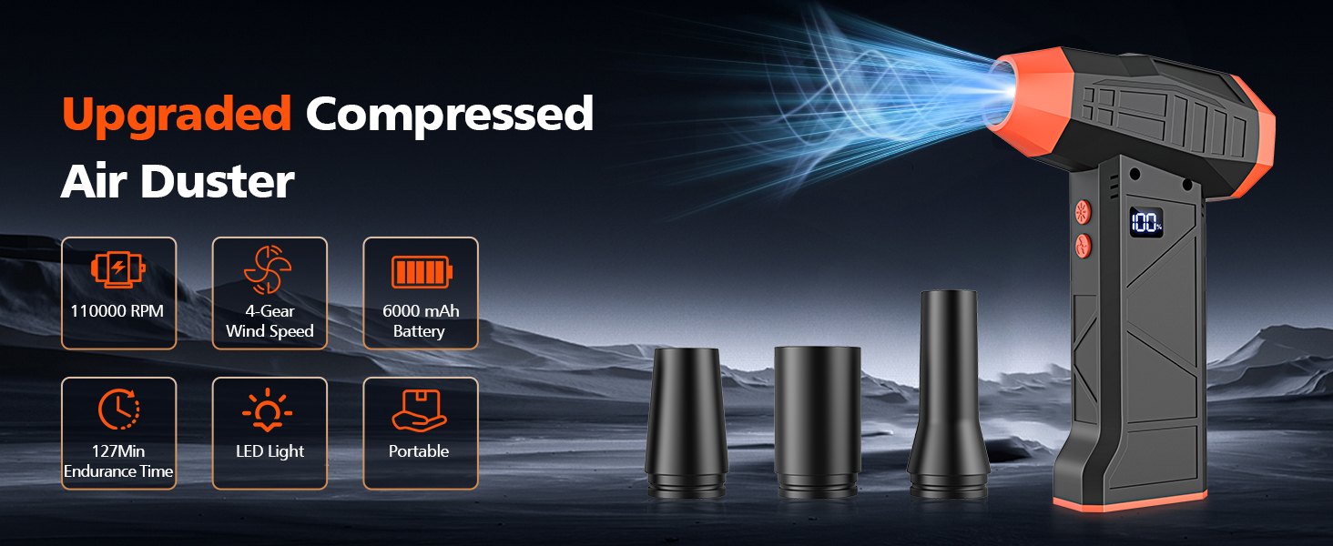 Electric Compressed Air Duster