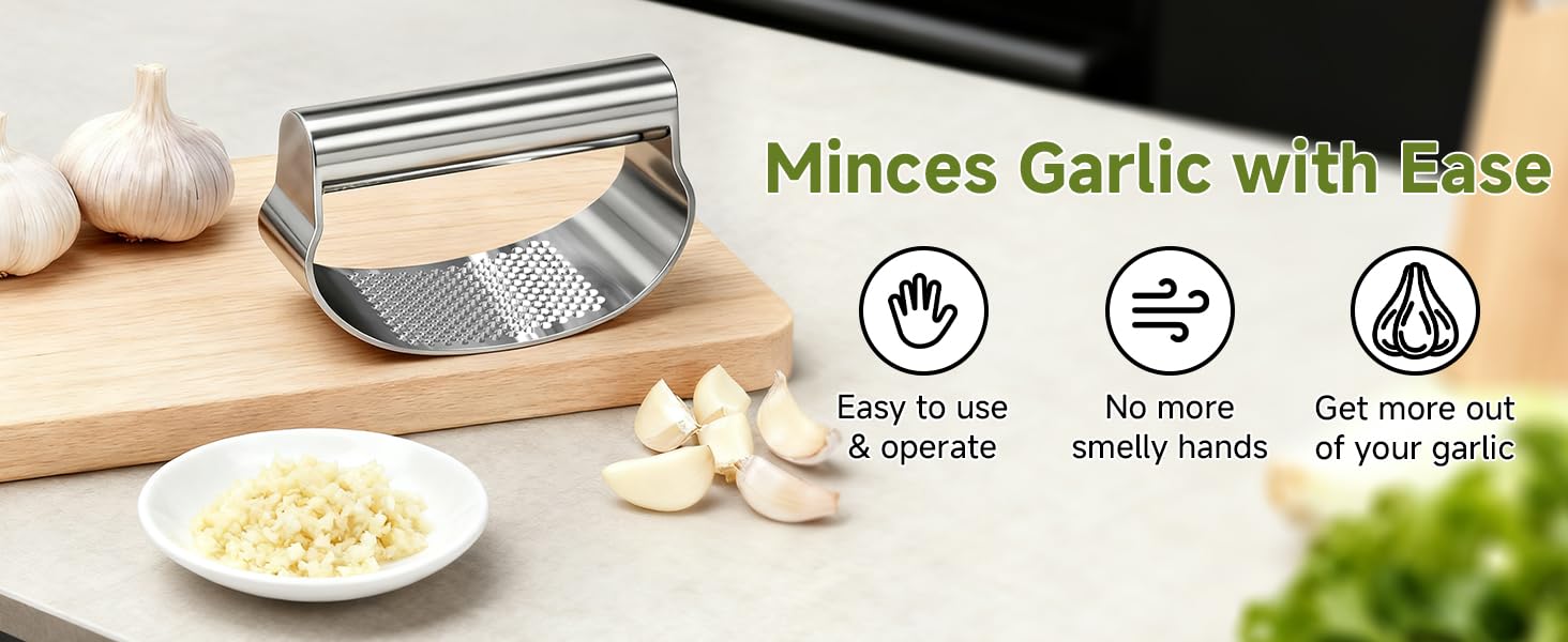 Garlic Press Rocker Set