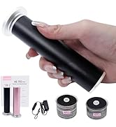 AprElm 4.8IN Longer Electric Foot Callus Remover with 80pcs Sandpaper Discs, Professional Aluminu...