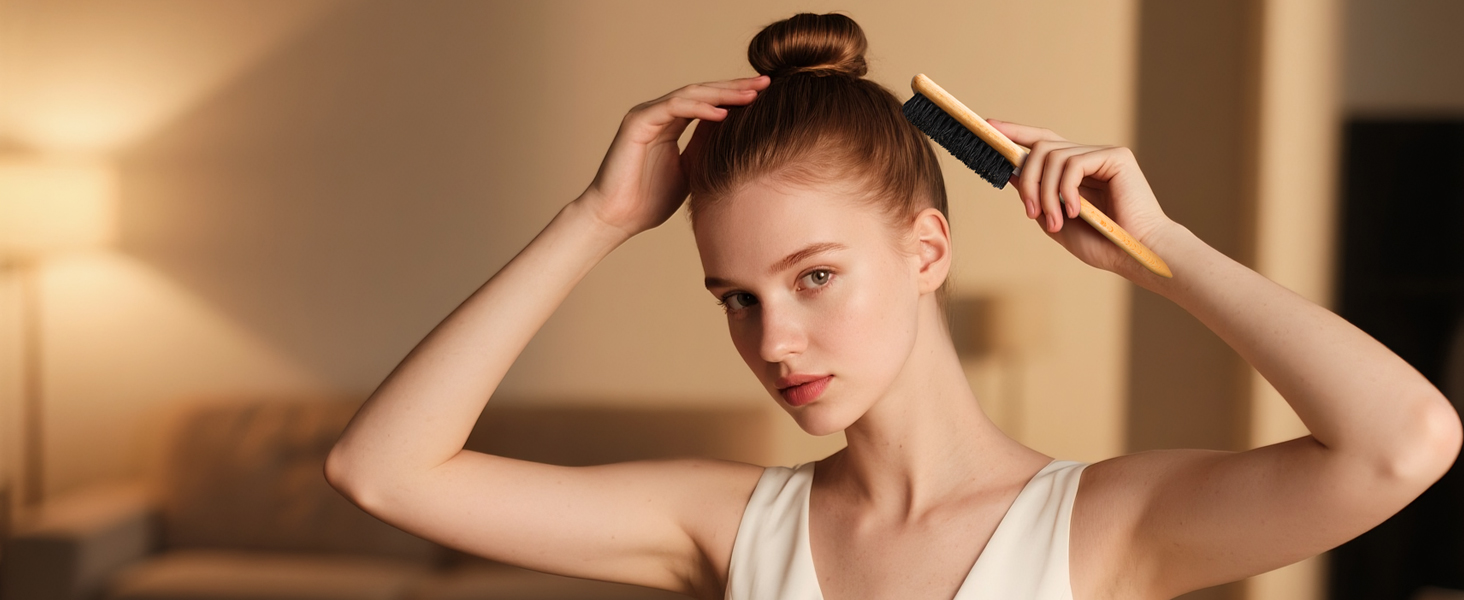 Slick Back Hair Brush