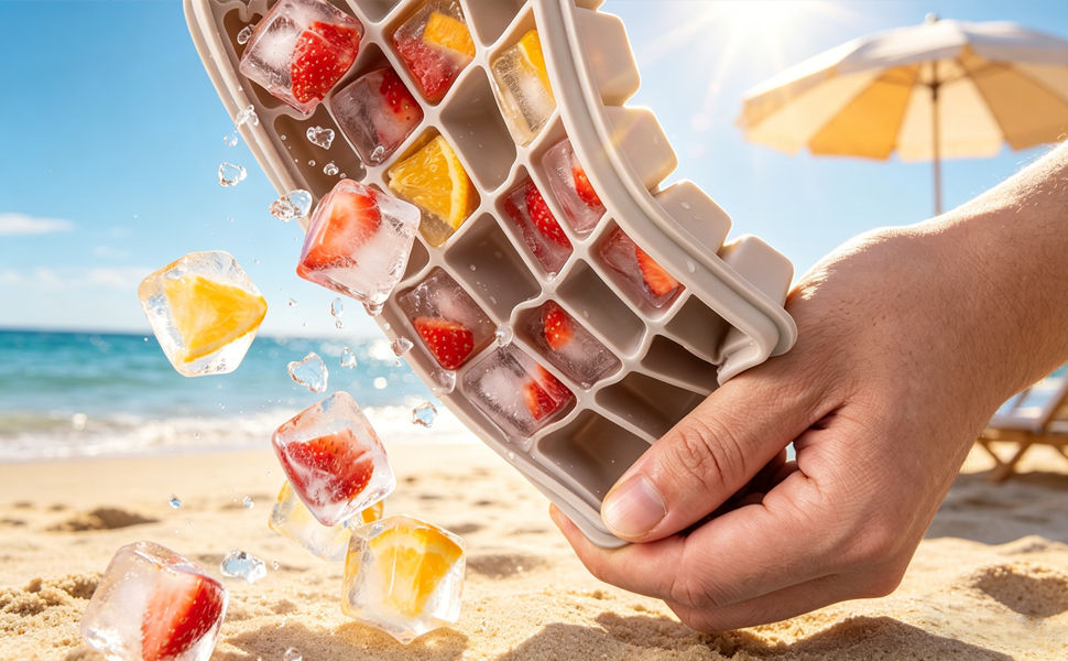 flycity stackable ice cube tray