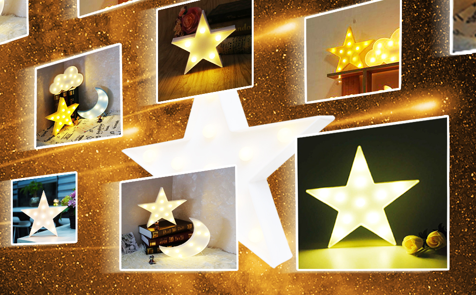 marquee star night light