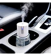 ikeda fragrance Smart Car Air Freshener,100ml Essential Oil Mist Aroma Machine, 3 Mode Mini Small...