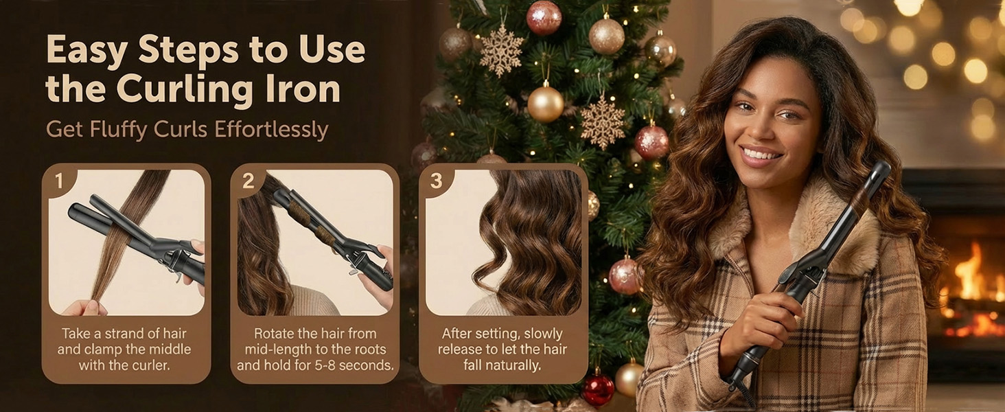 1.25 inch curling iron long barrel