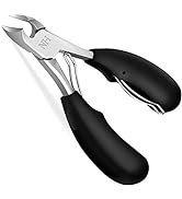 Podiatrist Toenail Clippers, Professional Thick &amp; Ingrown Toe Nail Clippers for Men &amp; Seniors, Pe...