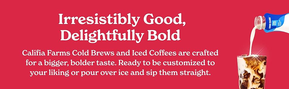 Califia Farms Cold Brew Coffees